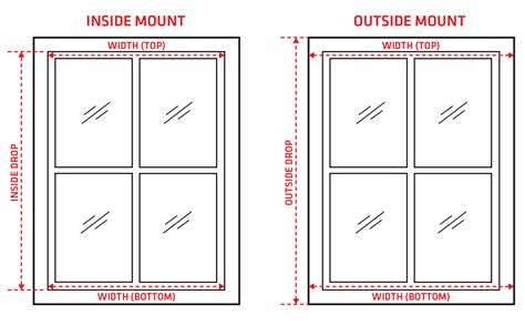 how to measure for wood blinds inside mount